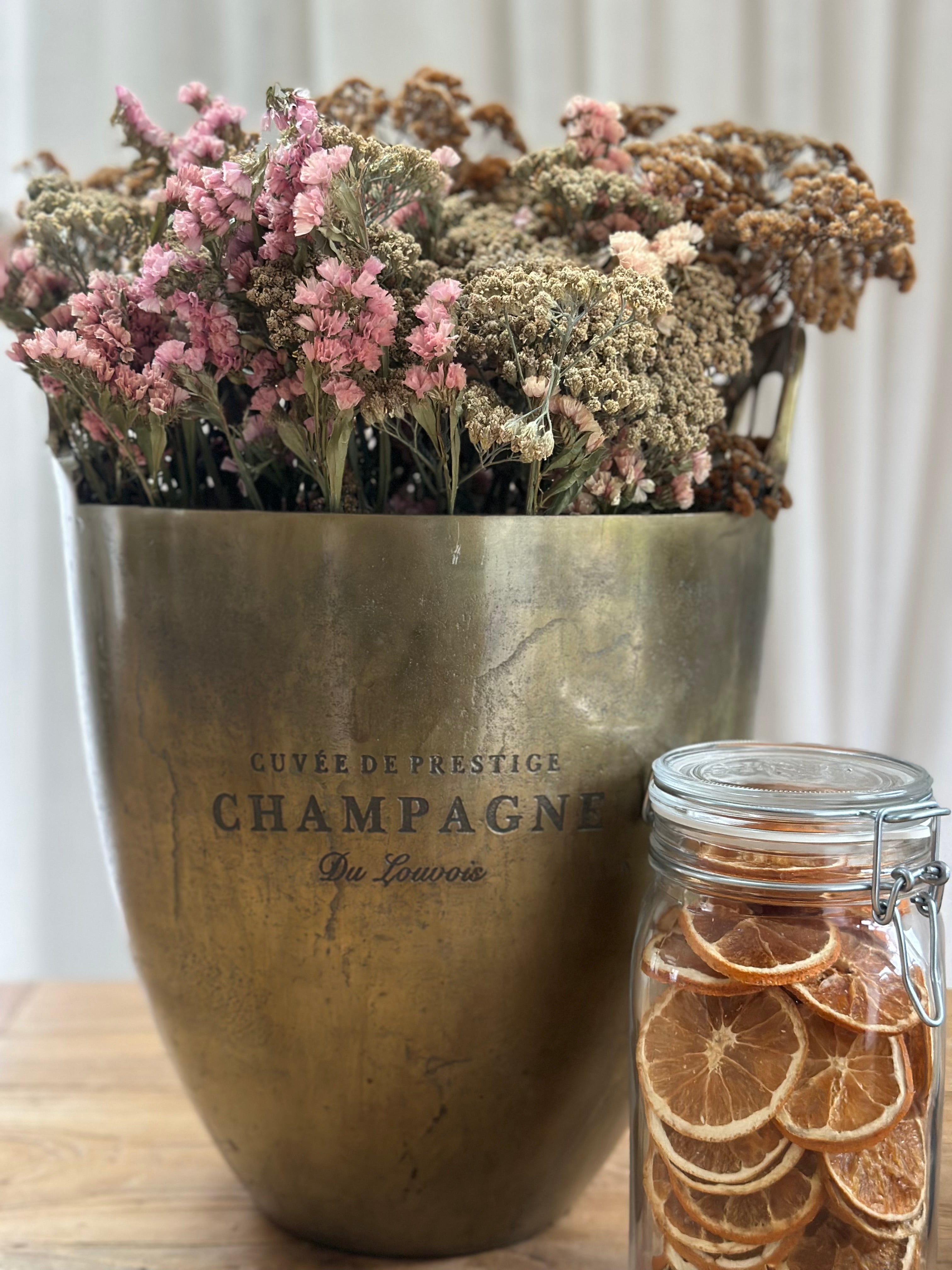 Ice Bucket | Vintage Champagne Gold