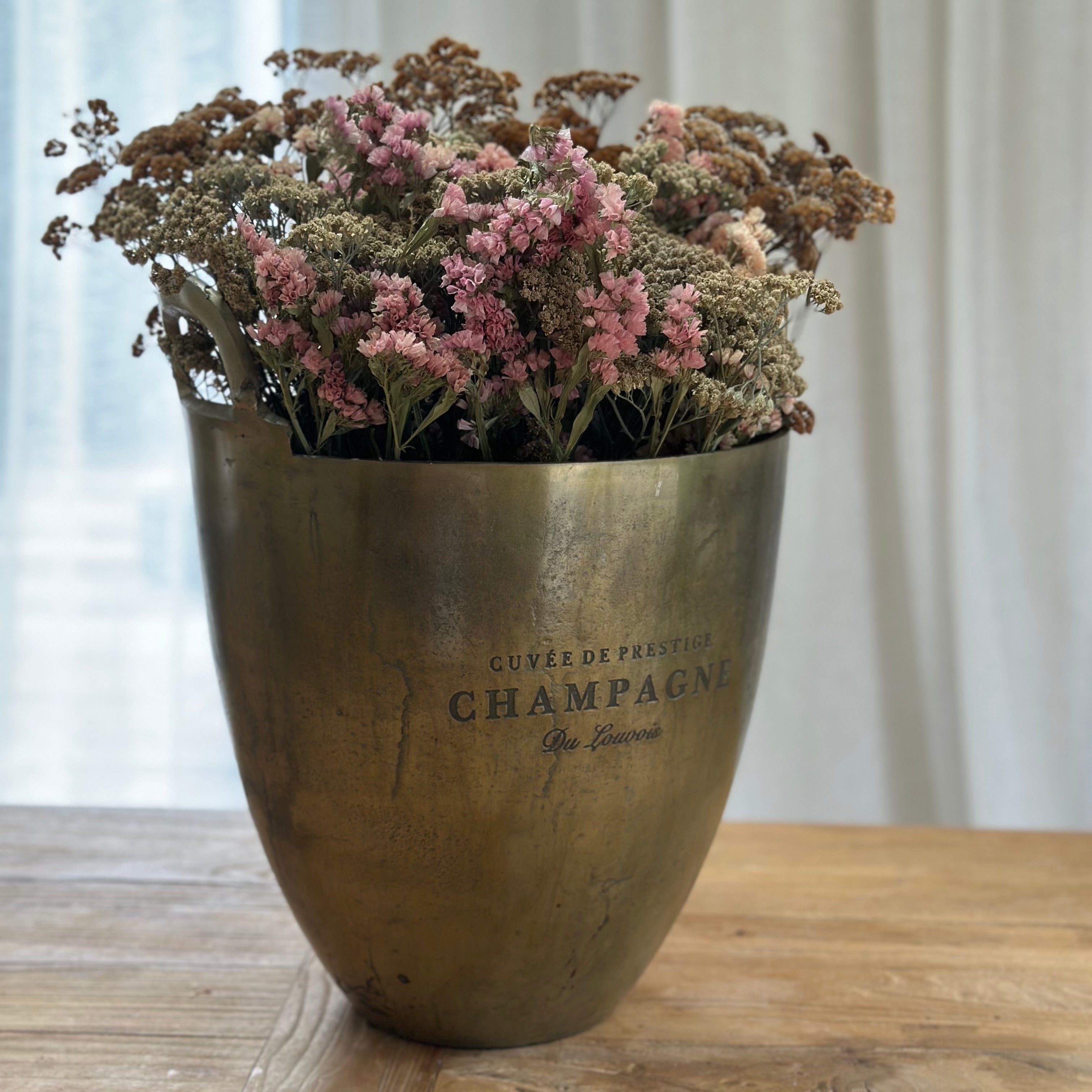 Ice Bucket | Vintage Champagne Gold