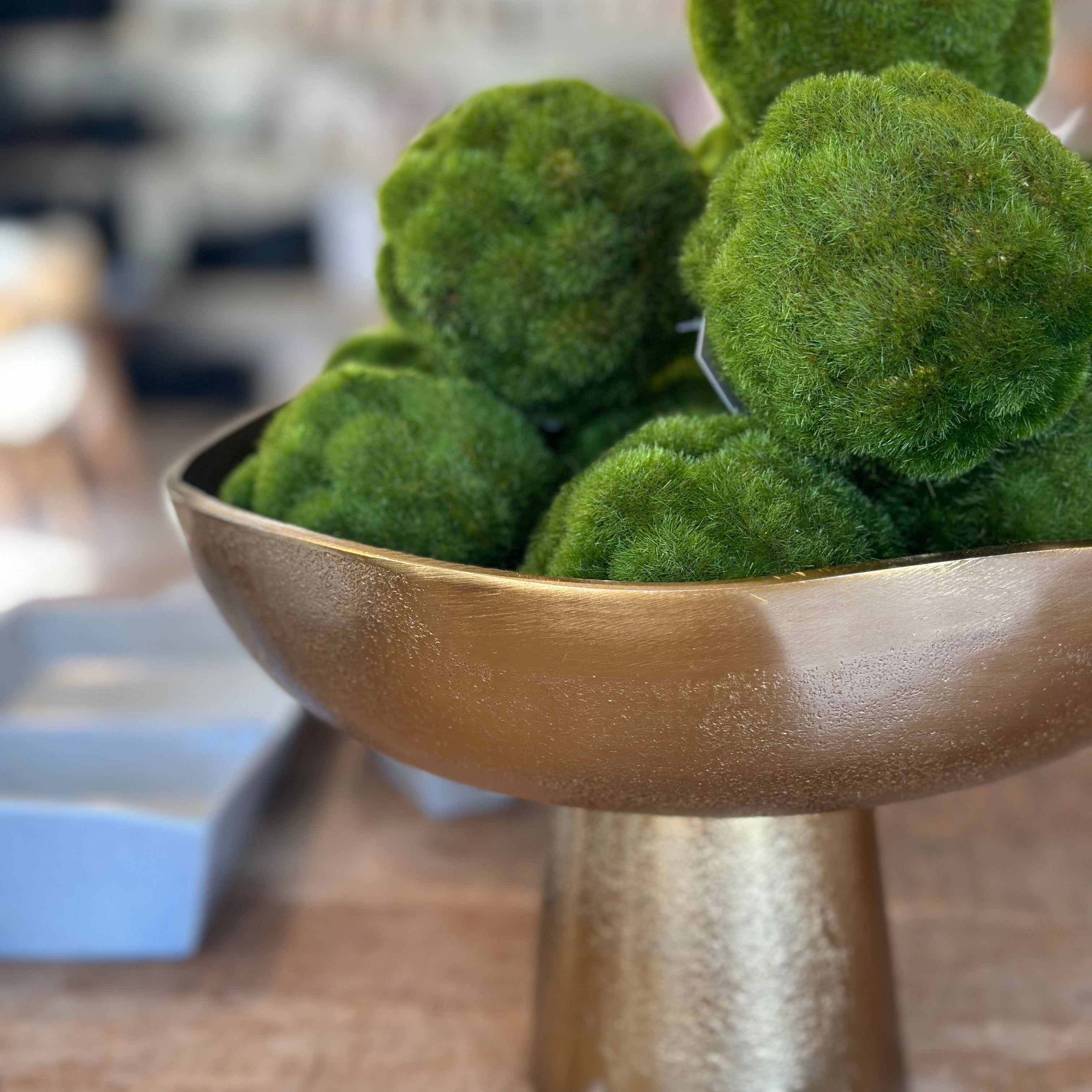 Bowl | Gold Footed Organic finish