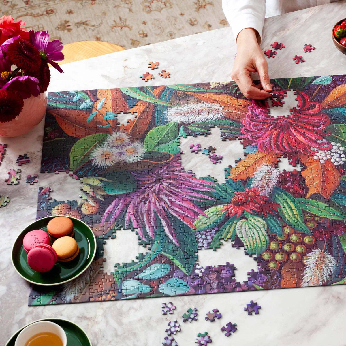 Puzzles | 1000 Piece Floral Delight