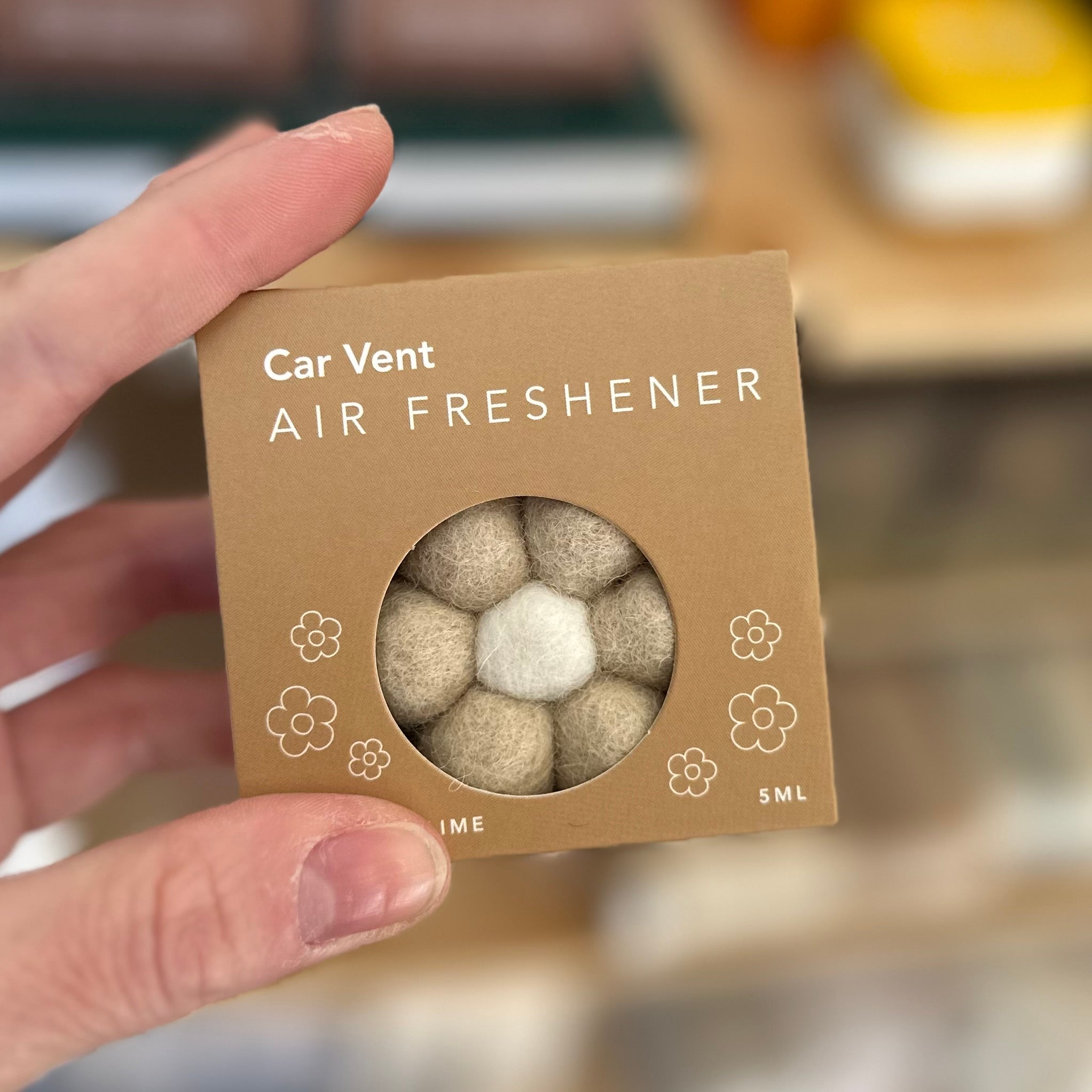 Car Freshener | Wool Daisies