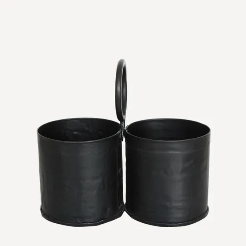 Utensil Holder | Black Iron