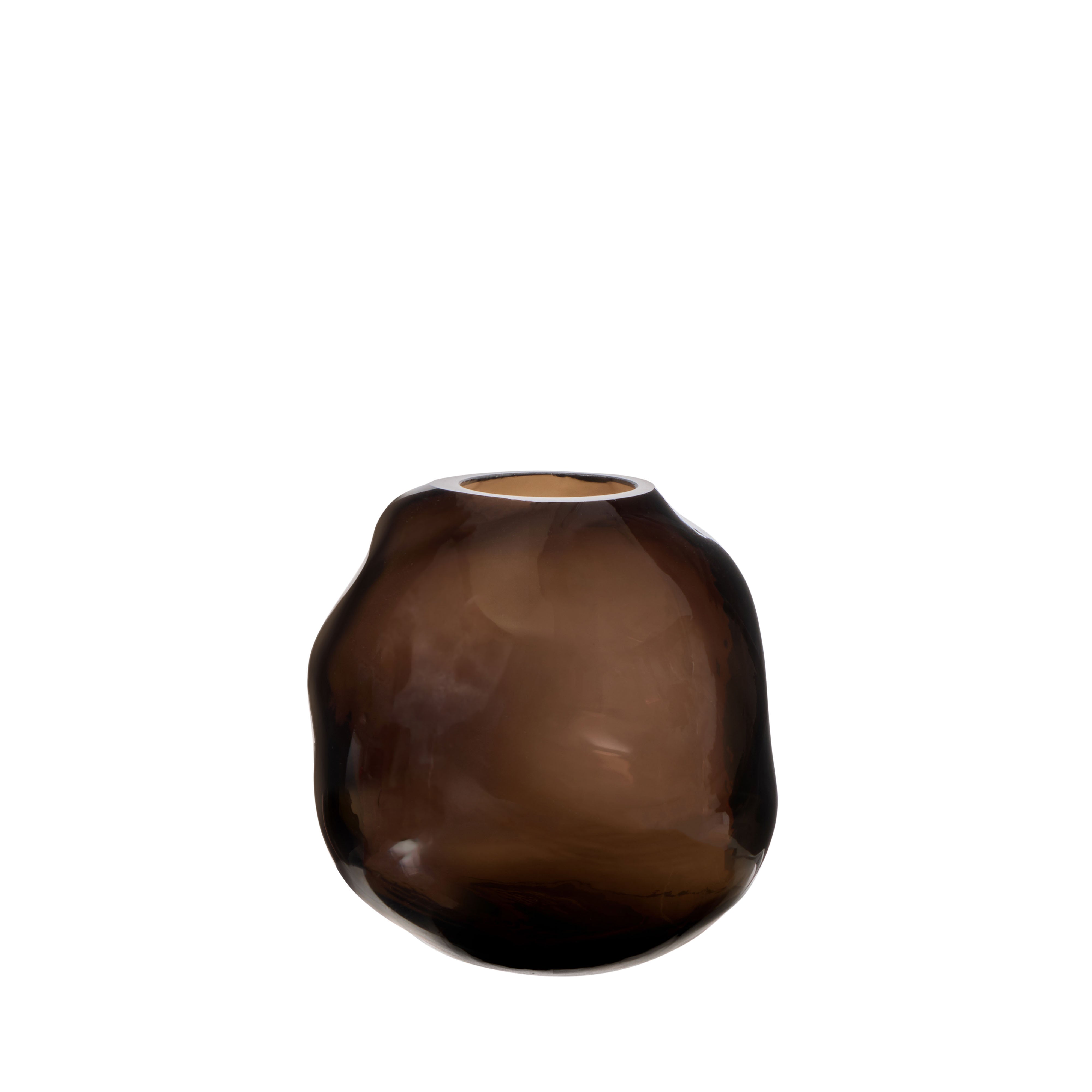 Vase | Cola Brown Glass