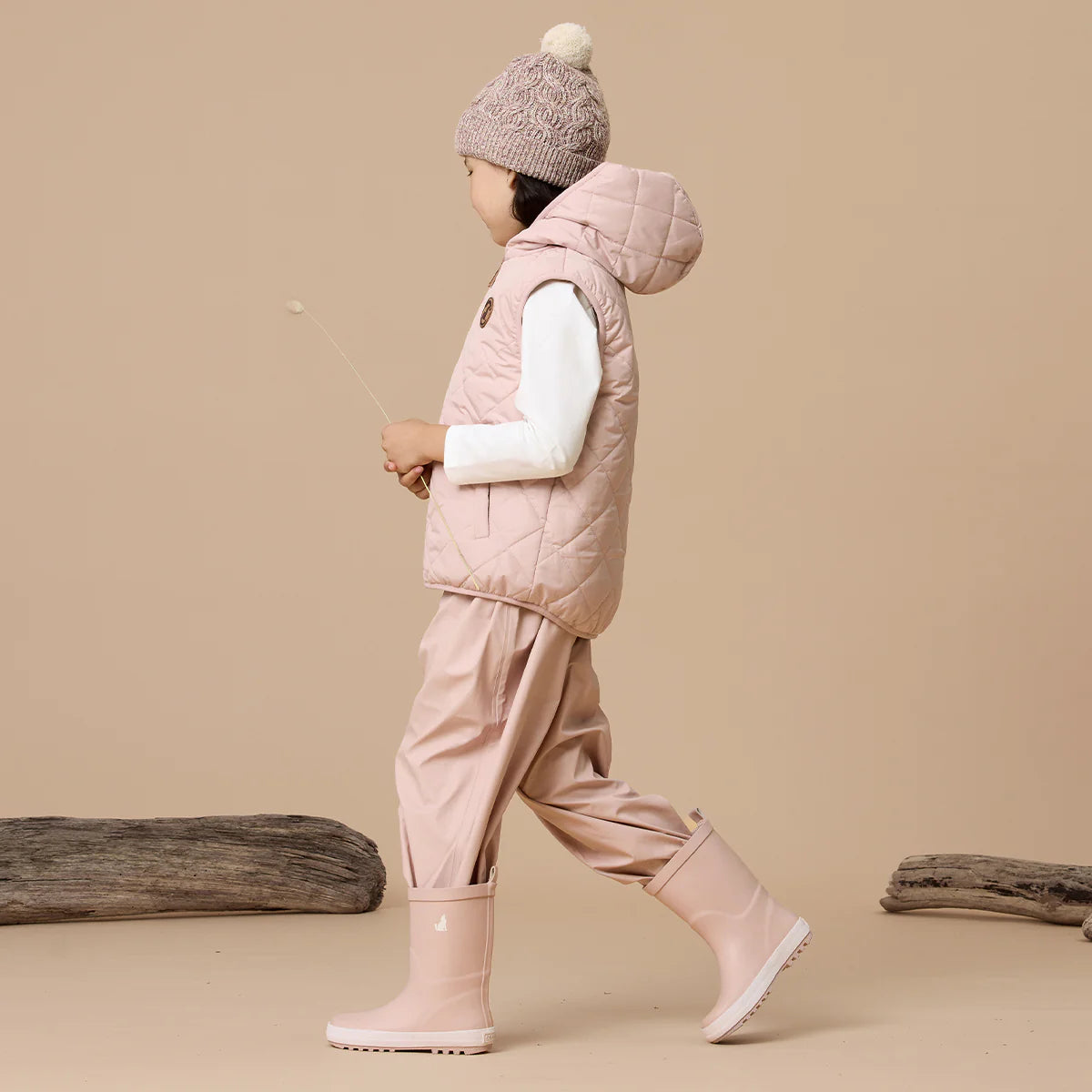 Crywolf | Rain Boots Dusty Pink