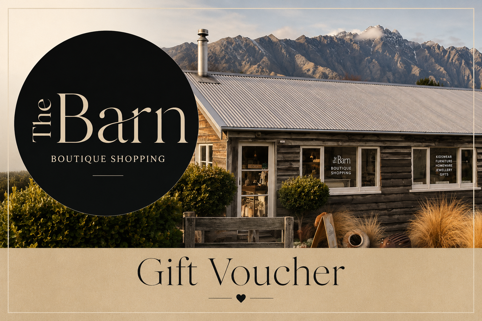 The Barn Gift Voucher