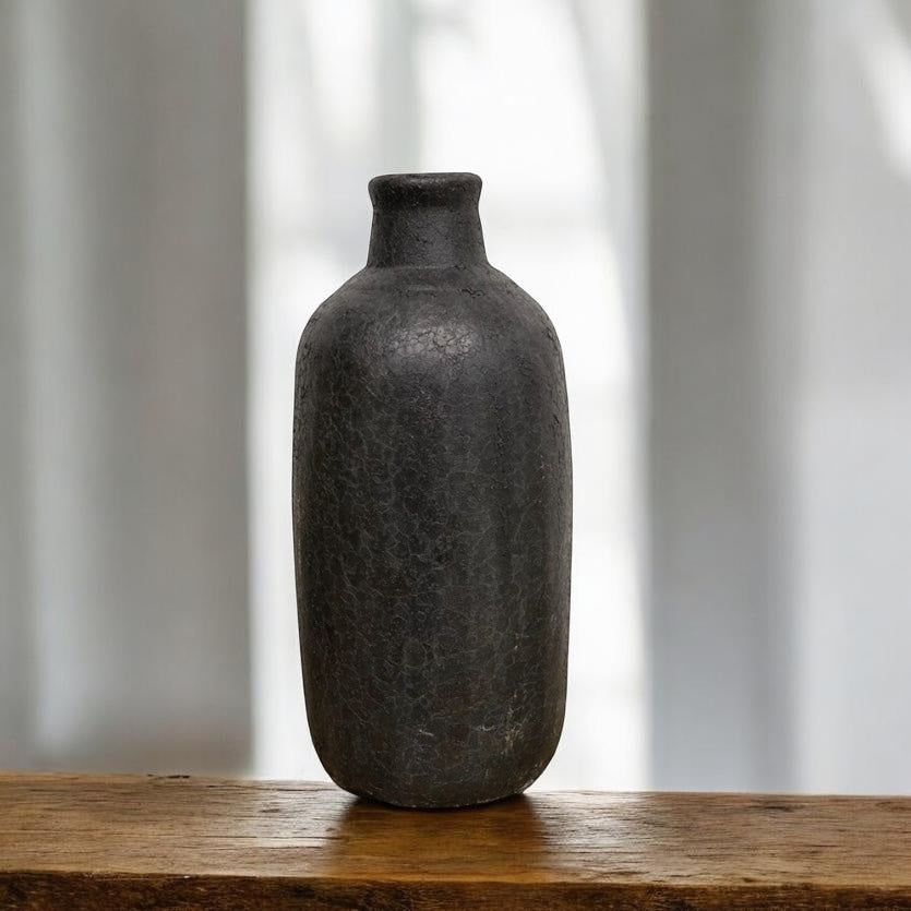 Vase | Black Earthenware