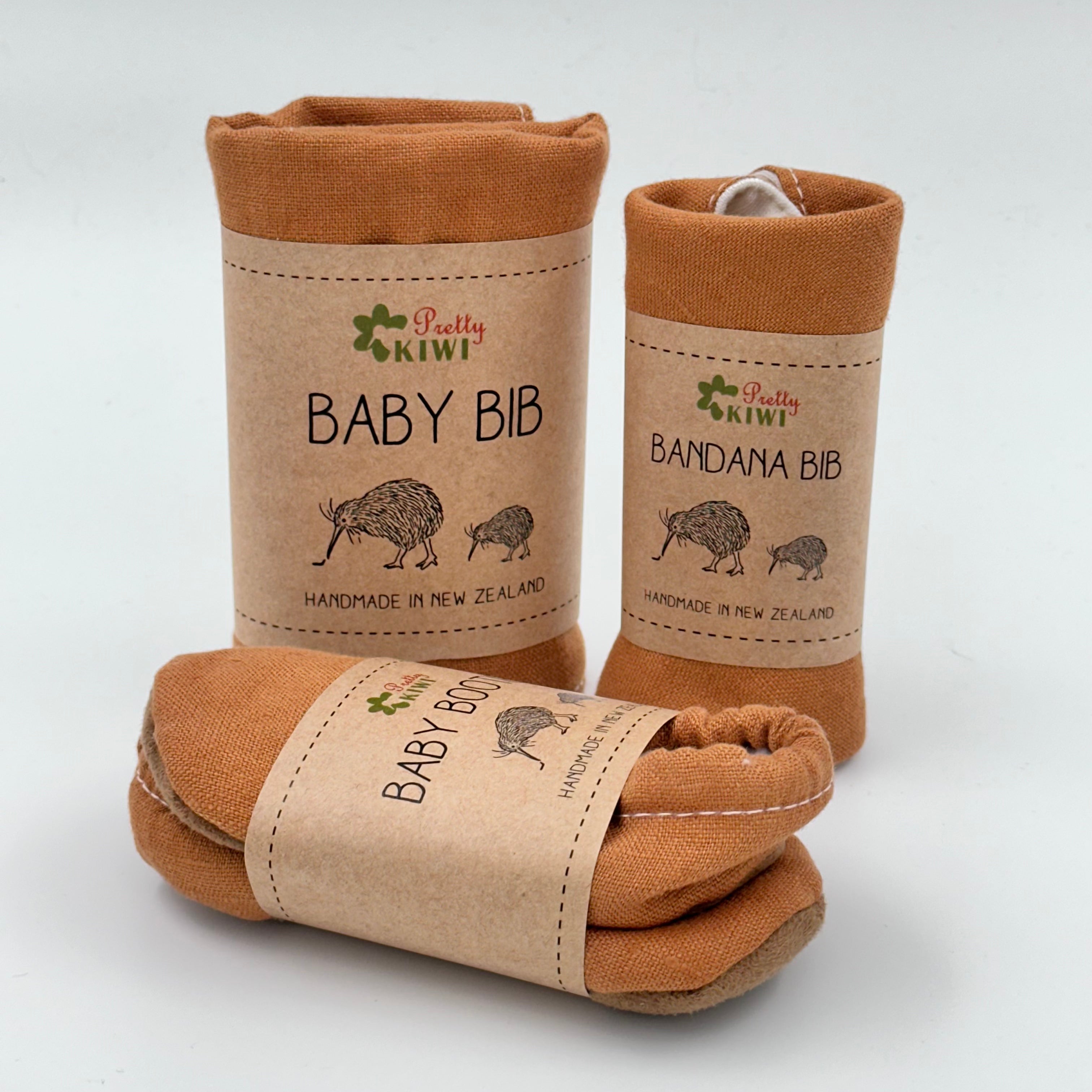 Booties | 100% Linen Tikka