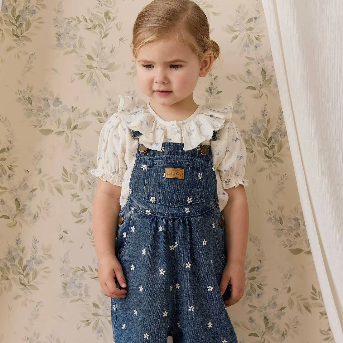 Jamie Kay Cecil Overall - Josie Floral Denim