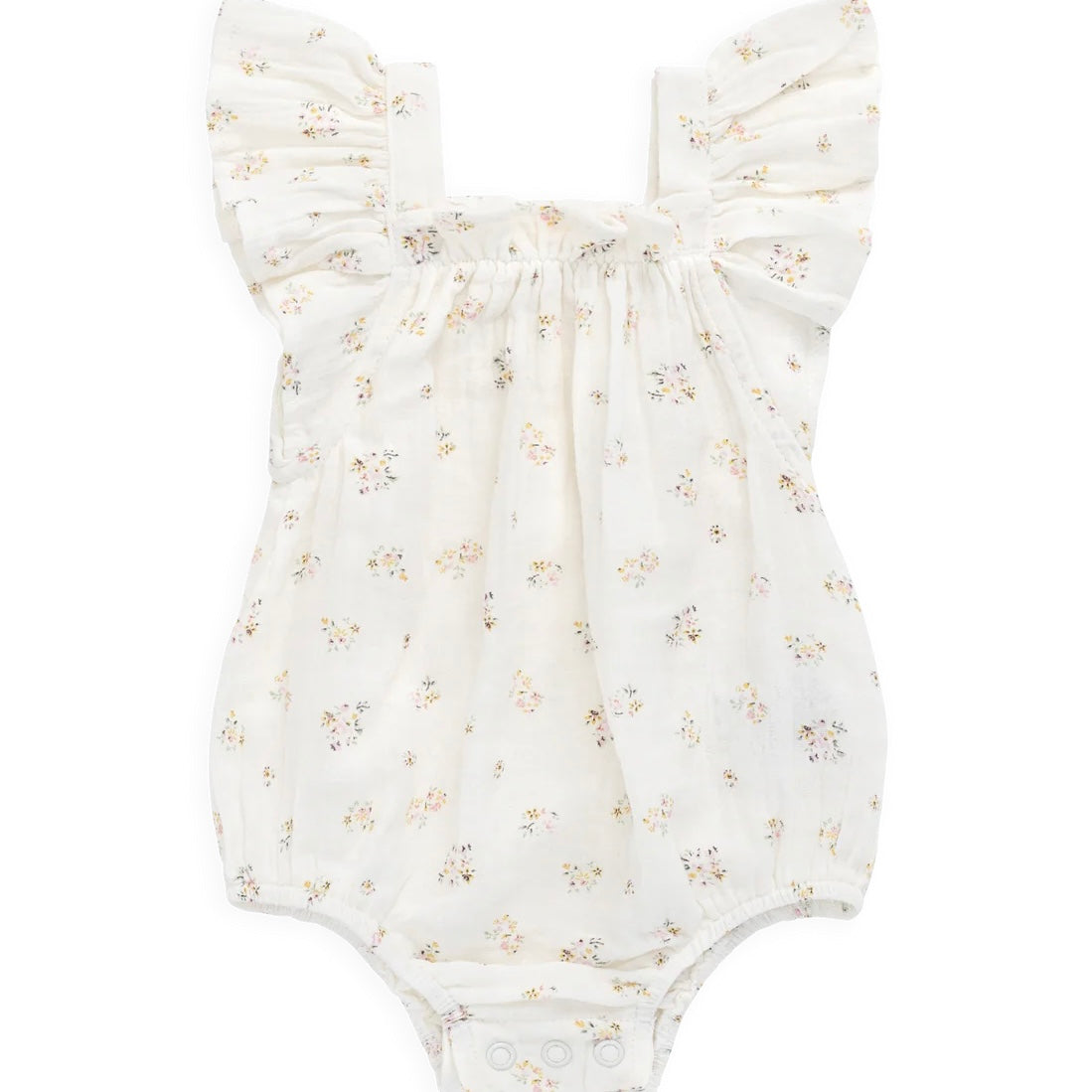 Jamie Kay Organic Cotton Muslin Harriet Playsuit - Ayla Whisper