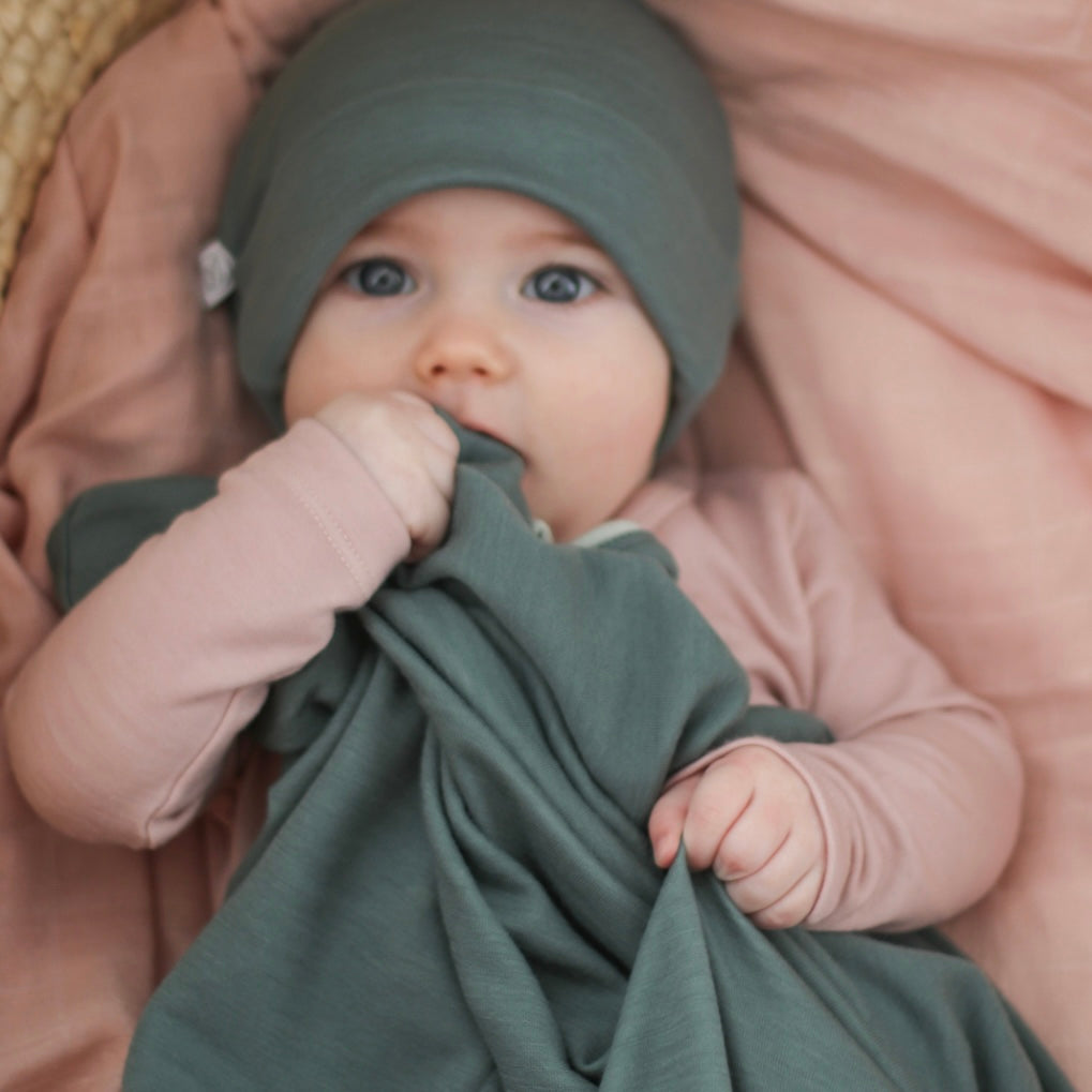 Burrow & Be | Merino/Bamboo swaddle (3 colours)