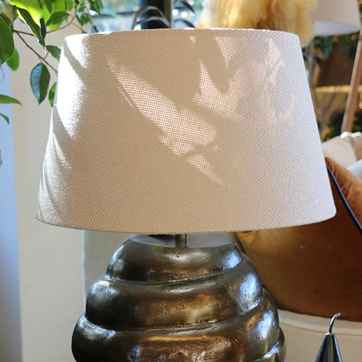 Lampshade | Flax Weave Tapered Drum Lampshade
