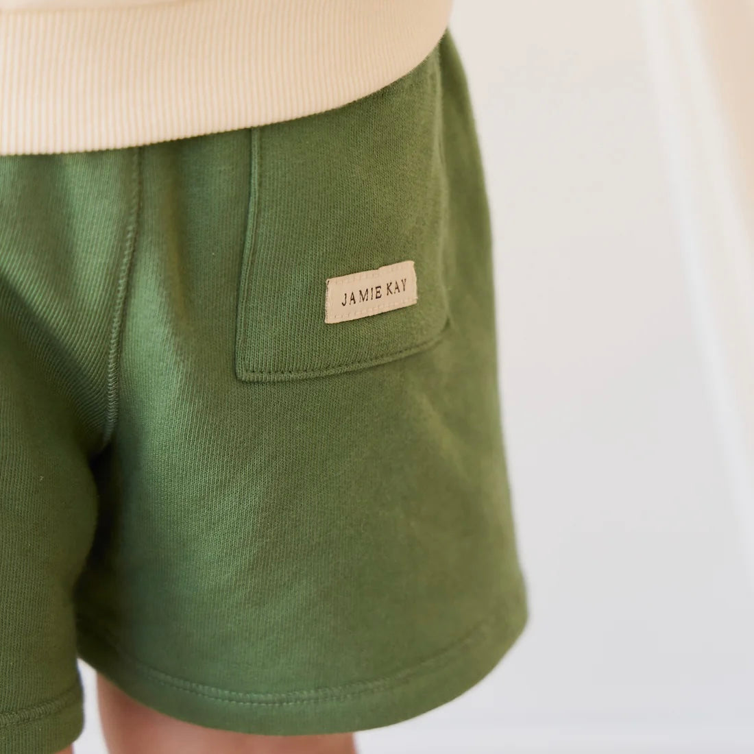 Jamie Kay Organic Cotton Jalen Short - Snow Pea