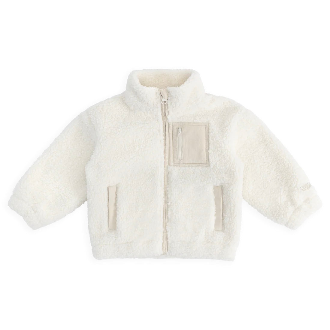 Jamie Kay Ezra Sherpa Jacket - Natural