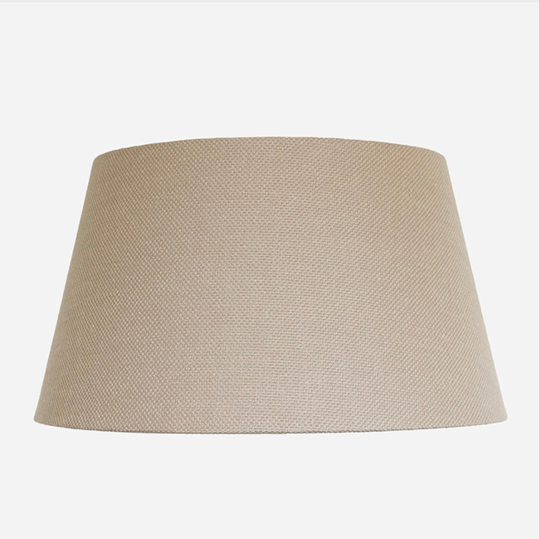Lampshade | Flax Weave Tapered Drum Lampshade