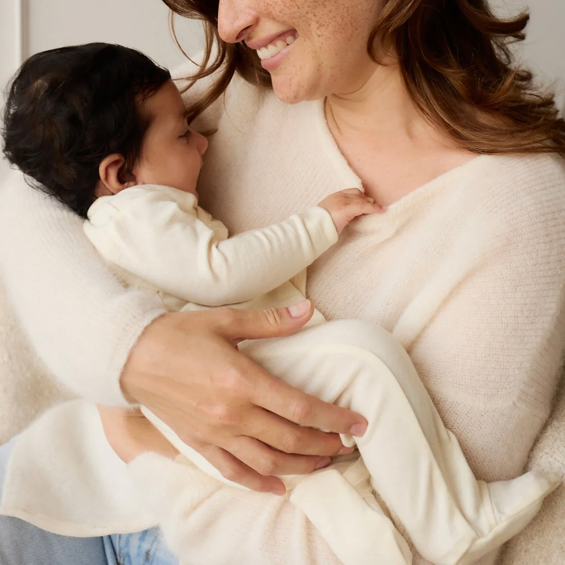 Jamie Kay/Merino Kids - Merino Wrap Onepiece - Cloud