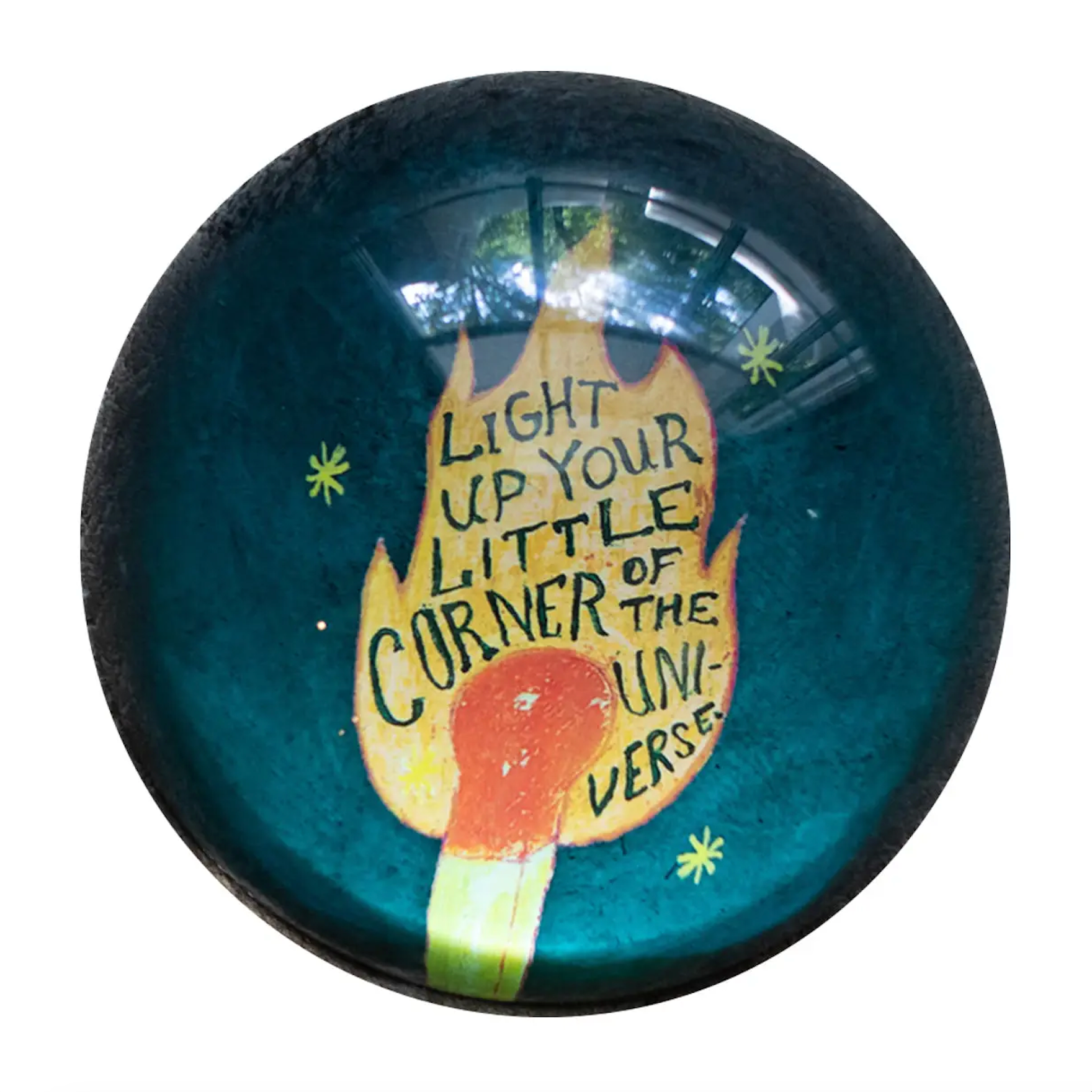 Paper Weight | Dome Glass Light Up