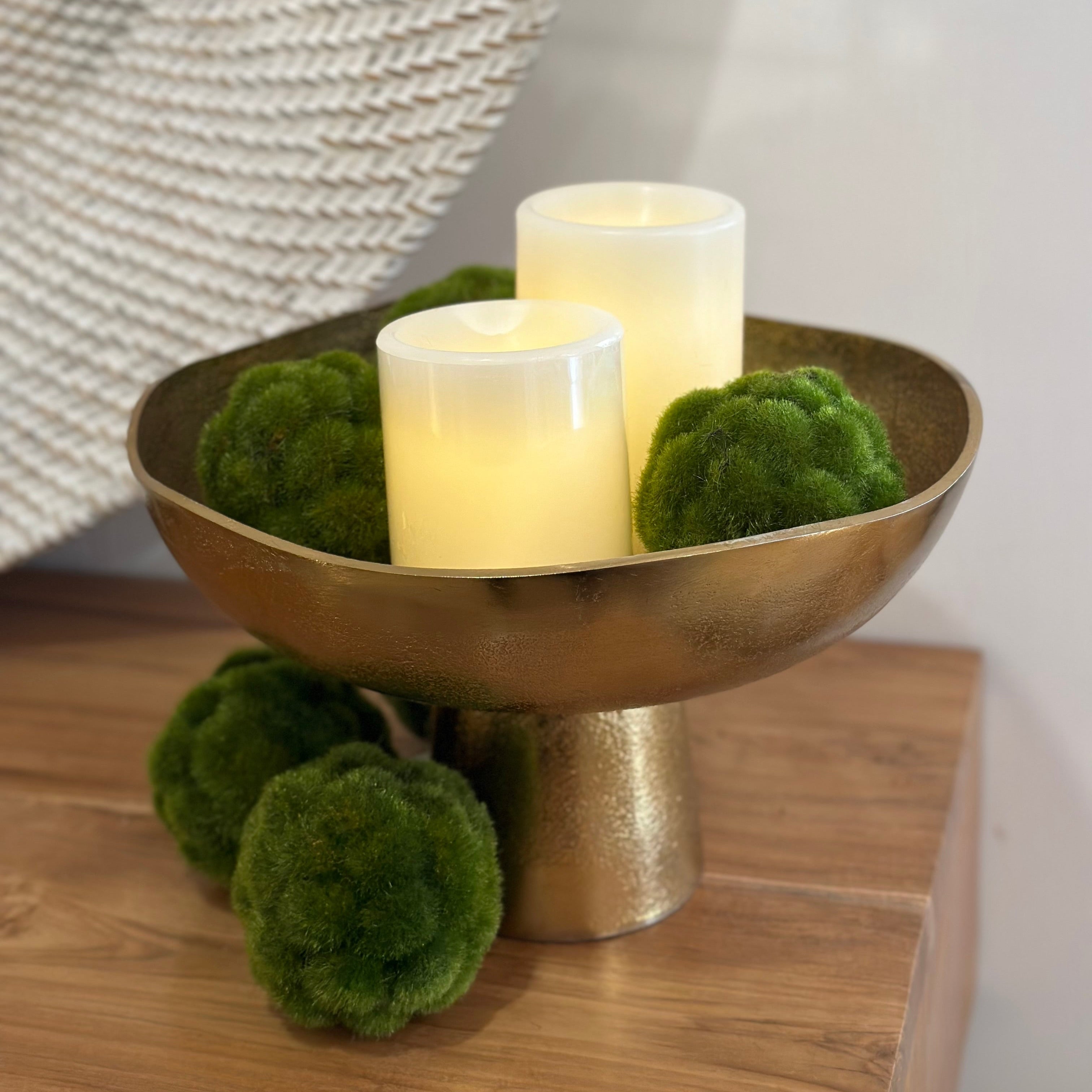 Bowl | Gold Footed Organic finish