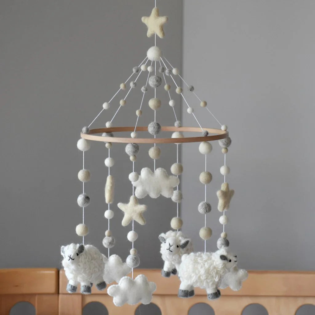 NZ Wool Felt Baby Mobiles (5 options)