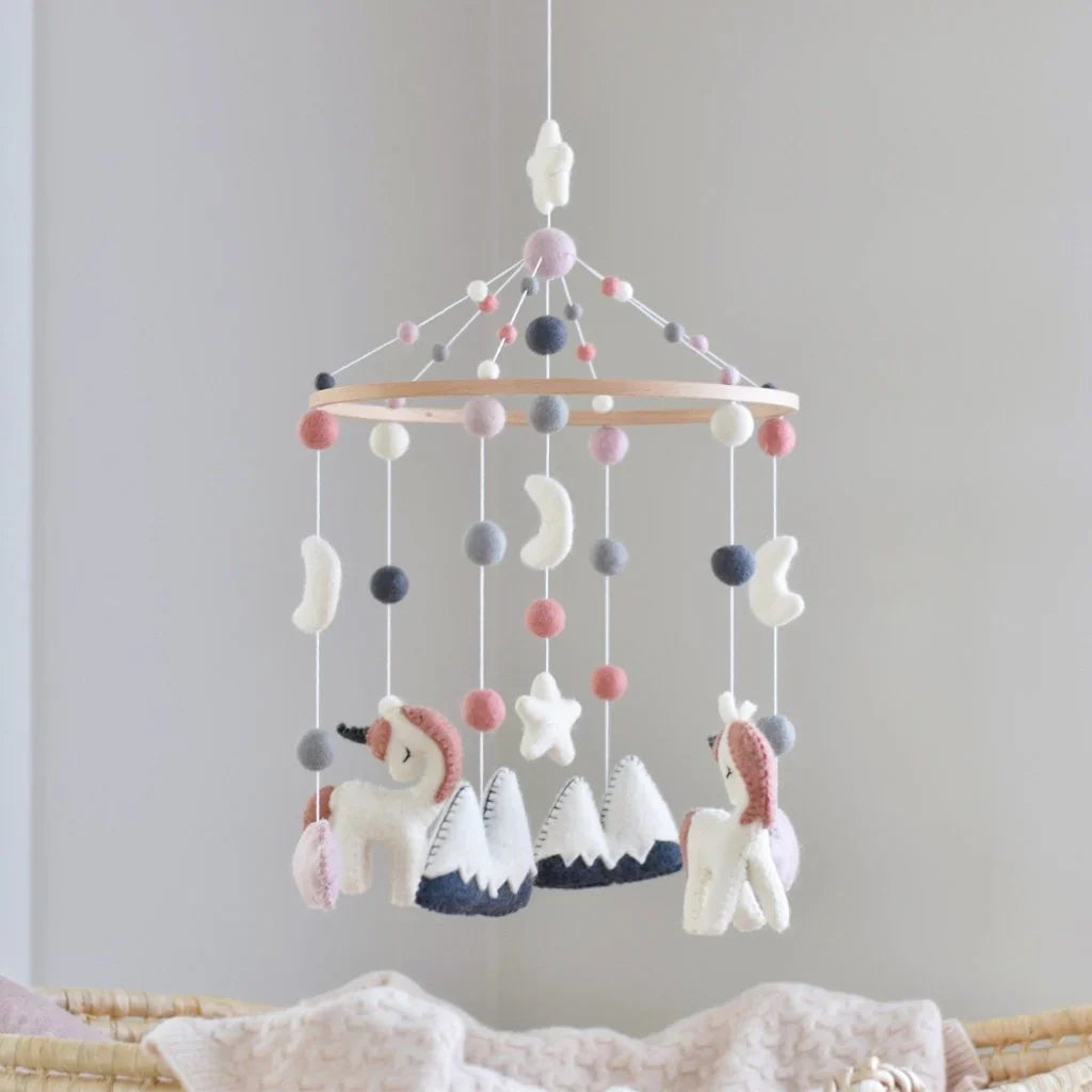 NZ Wool Felt Baby Mobiles (5 options)