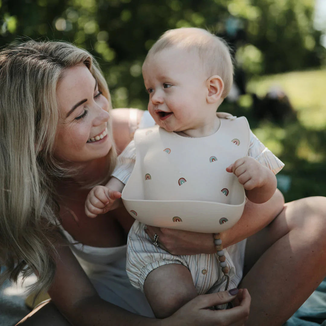 Mushie | Silicone Baby Bib
