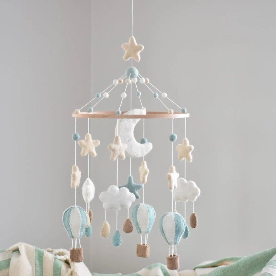 NZ Wool Felt Baby Mobiles (5 options)