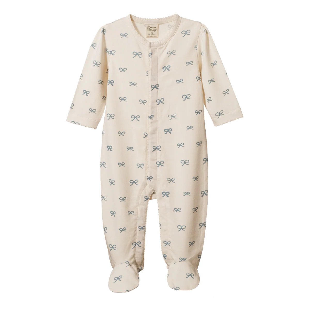 Nature Baby | Lucy Suit - Ribbons Star Dew