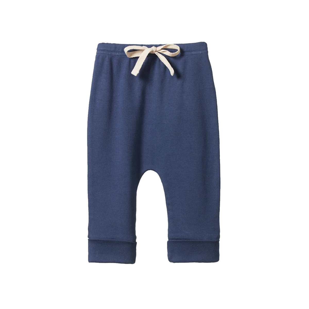 Nature Baby | Cotton Drawstring Pants - Vintage Indigo