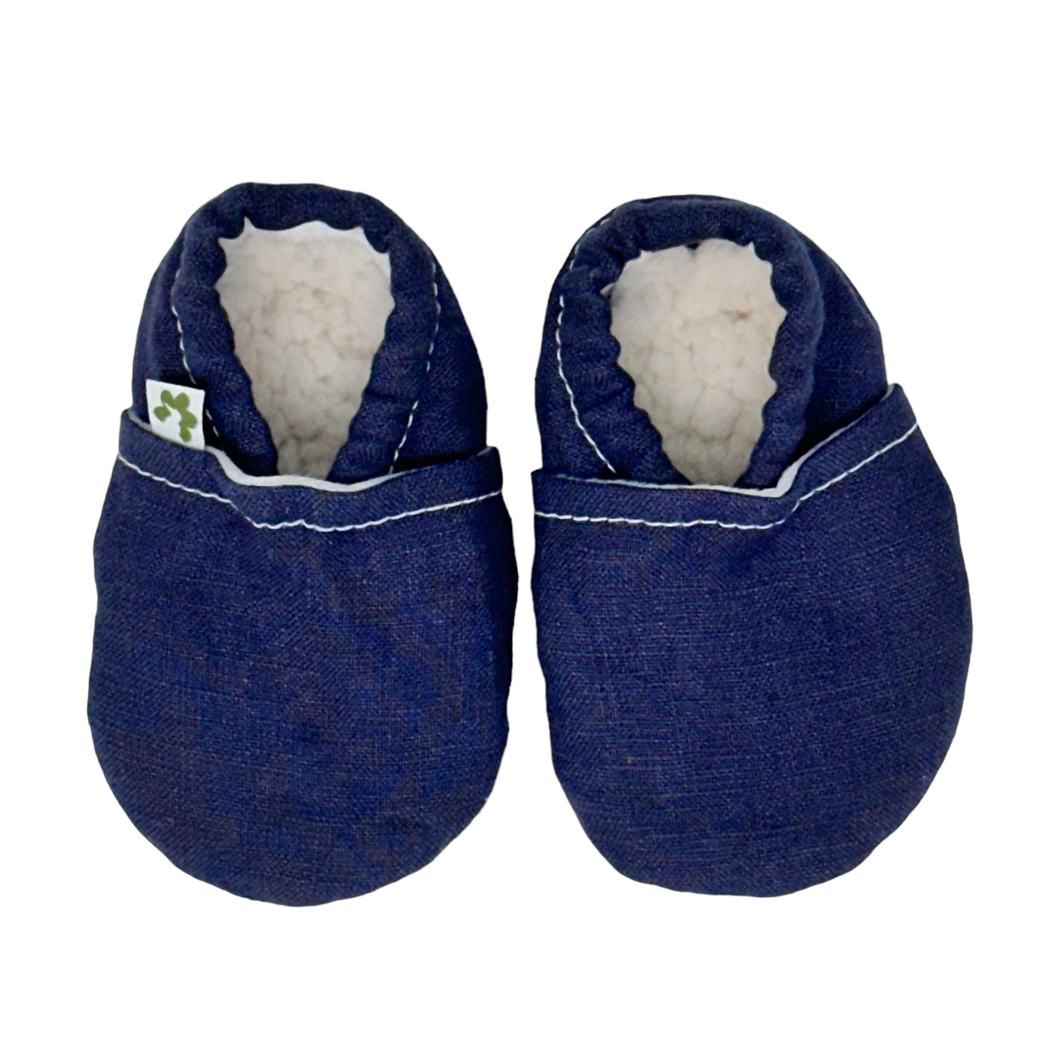 Booties | 100% Linen Ocean