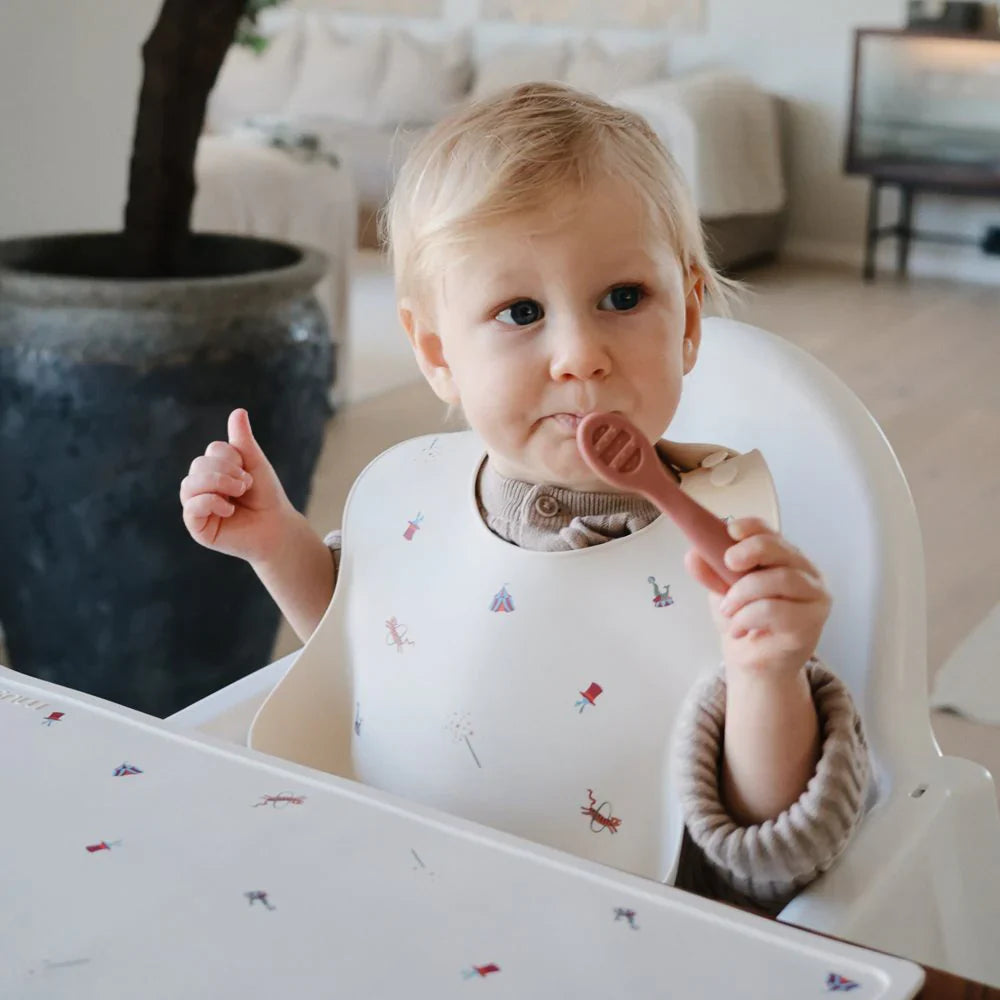 Mushie | Silicone Baby Bib