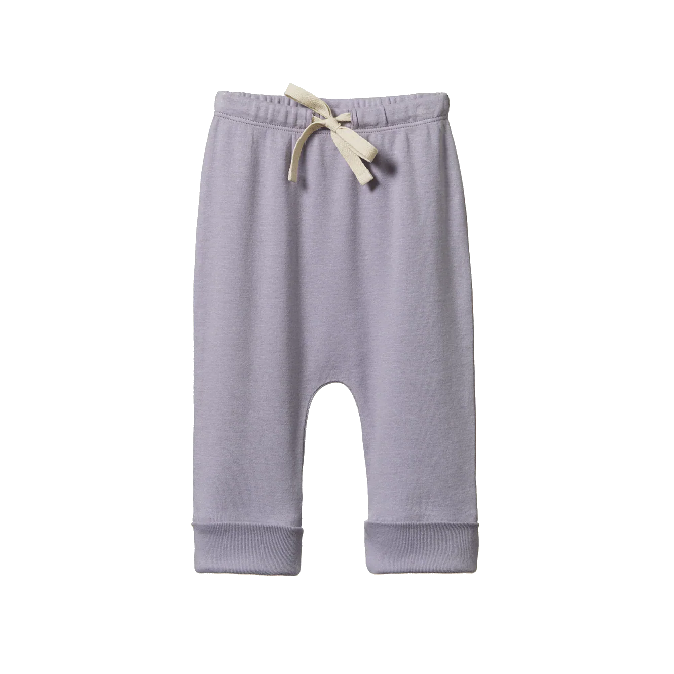 Nature Baby | Cotton Drawstring Pants - Periwinkle