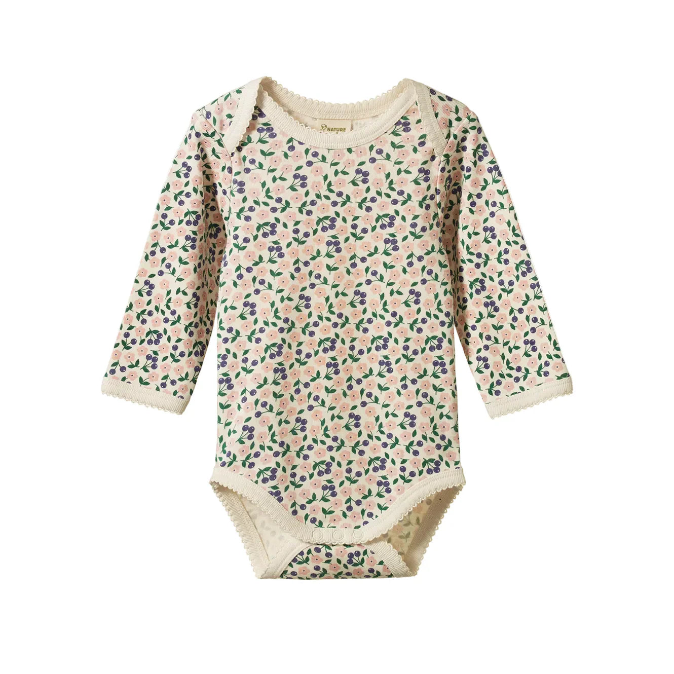 Nature Baby | Long Sleeve Bodysuit - Briarwood