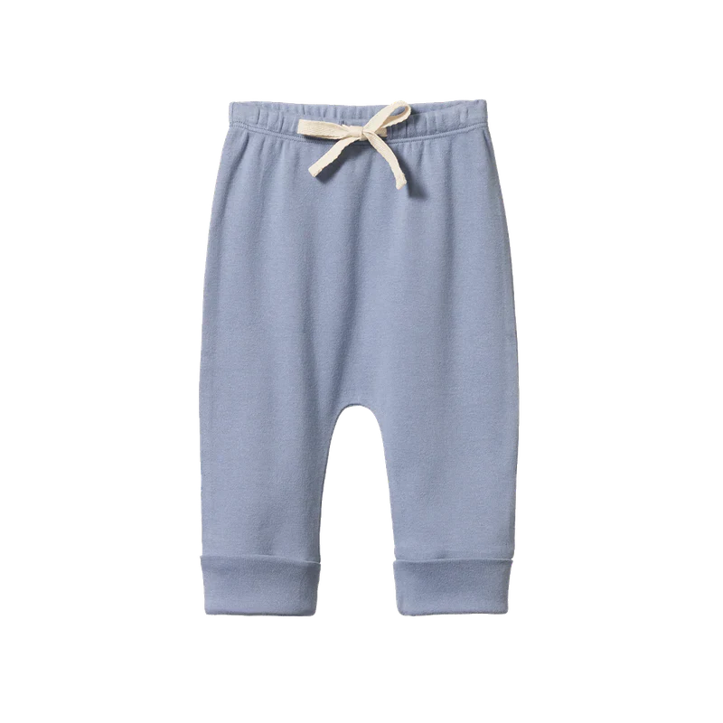 Nature Baby | Drawstring Pants - Dusky Blue