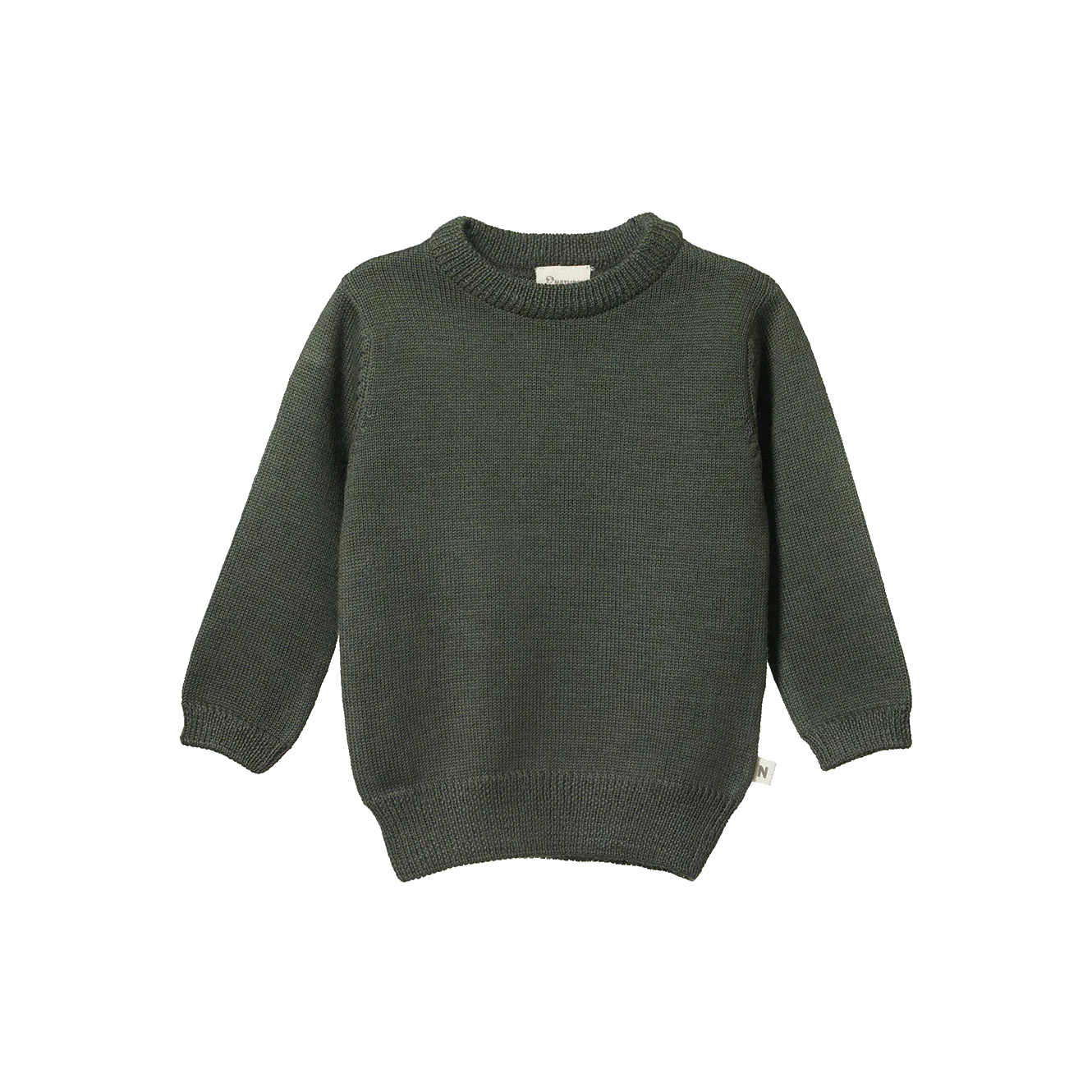 Nature Baby | Merino Knit Pullover - Thyme