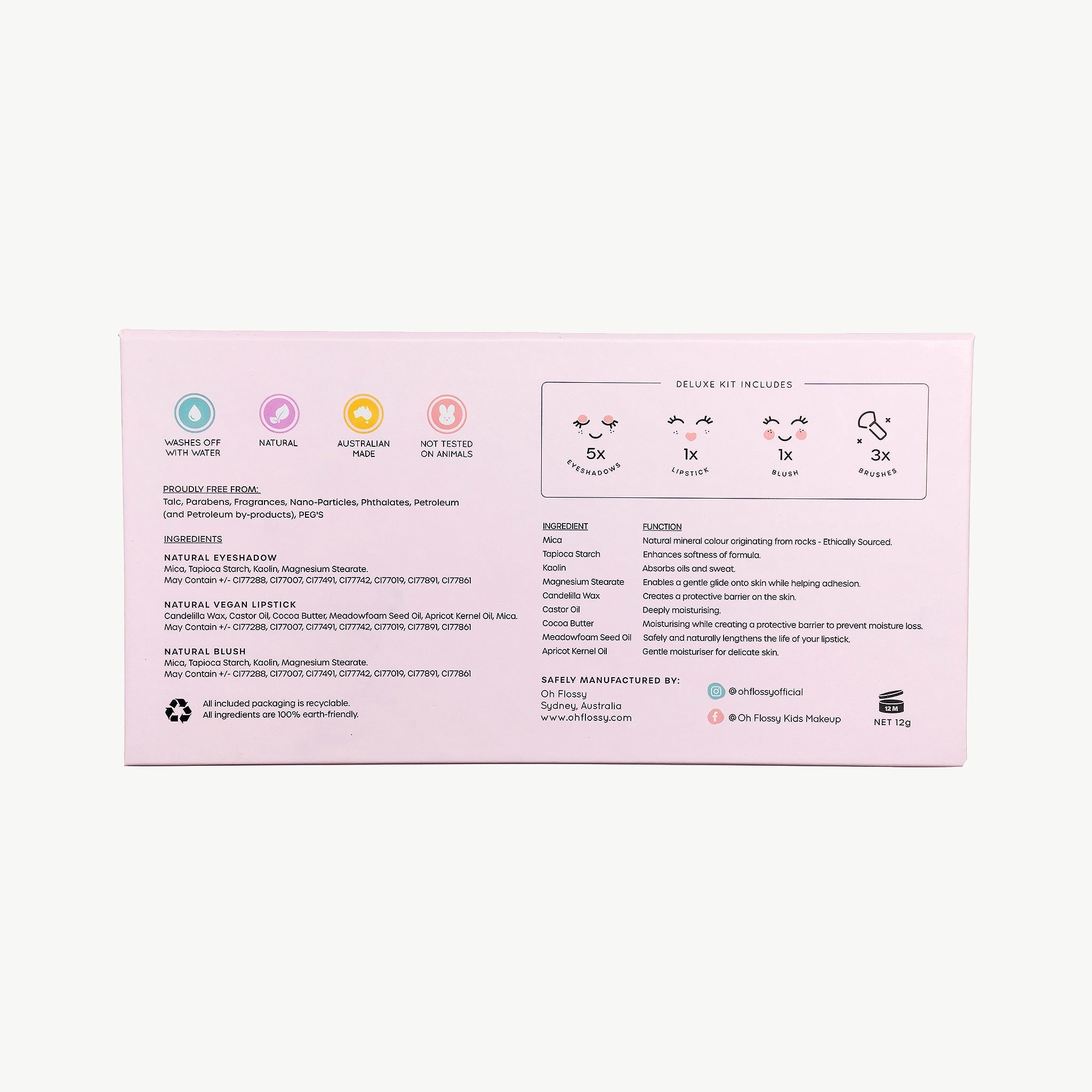 Oh Flossy | Deluxe Makeup Set