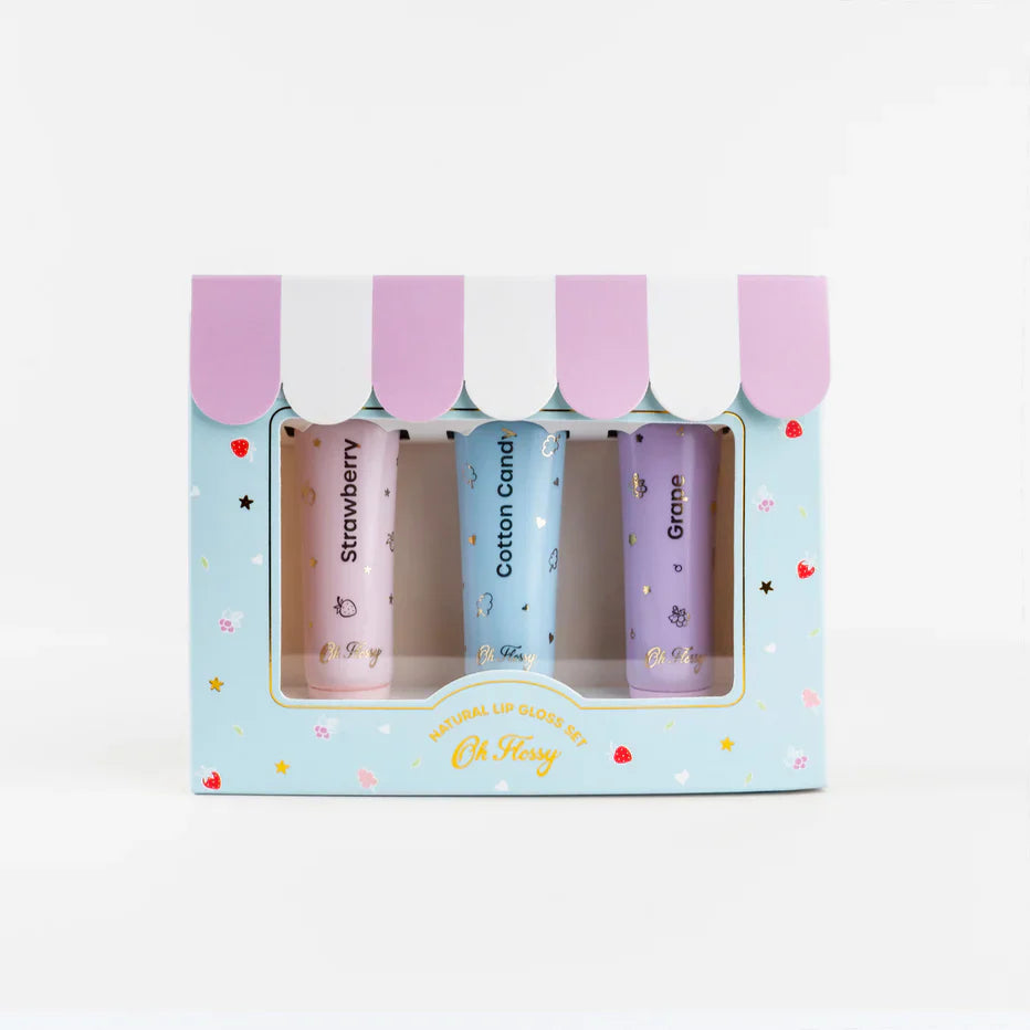 Oh Flossy | Natural Lip Gloss Set