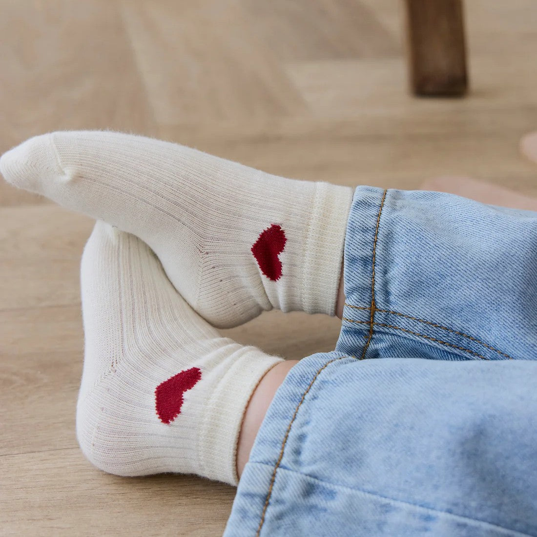 Jamie Kay Bellamy Sock - Bellamy Heart Urban Red
