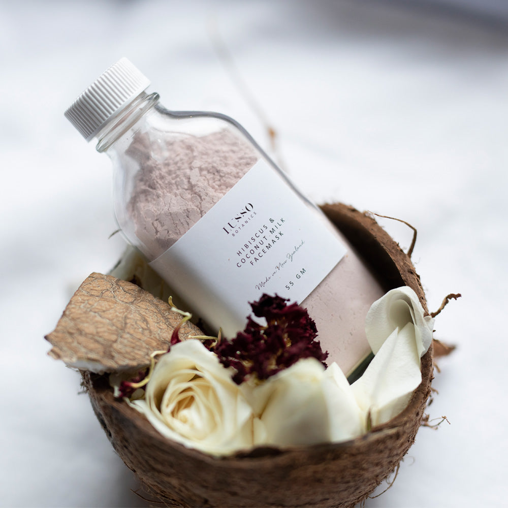 Face Mask | Hibiscus & Coconut
