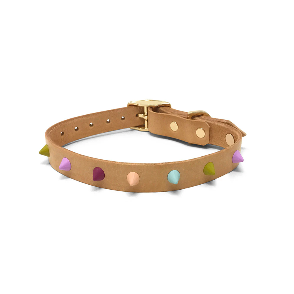 Spike Leather Collar | Spritz