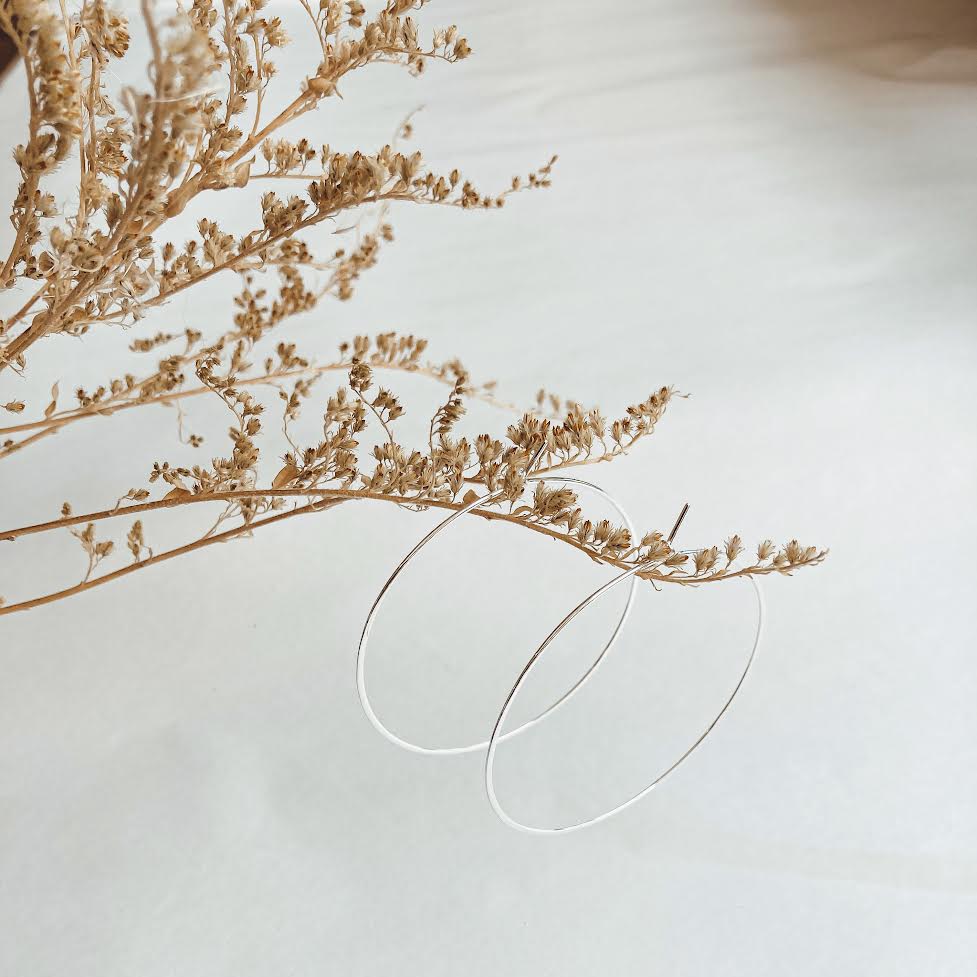 Earrings | Large Gold Hoops