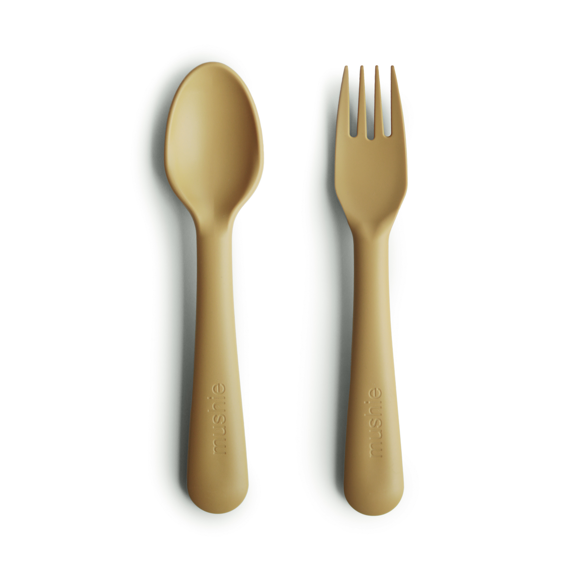 Mushie | Fork and Spoon Set