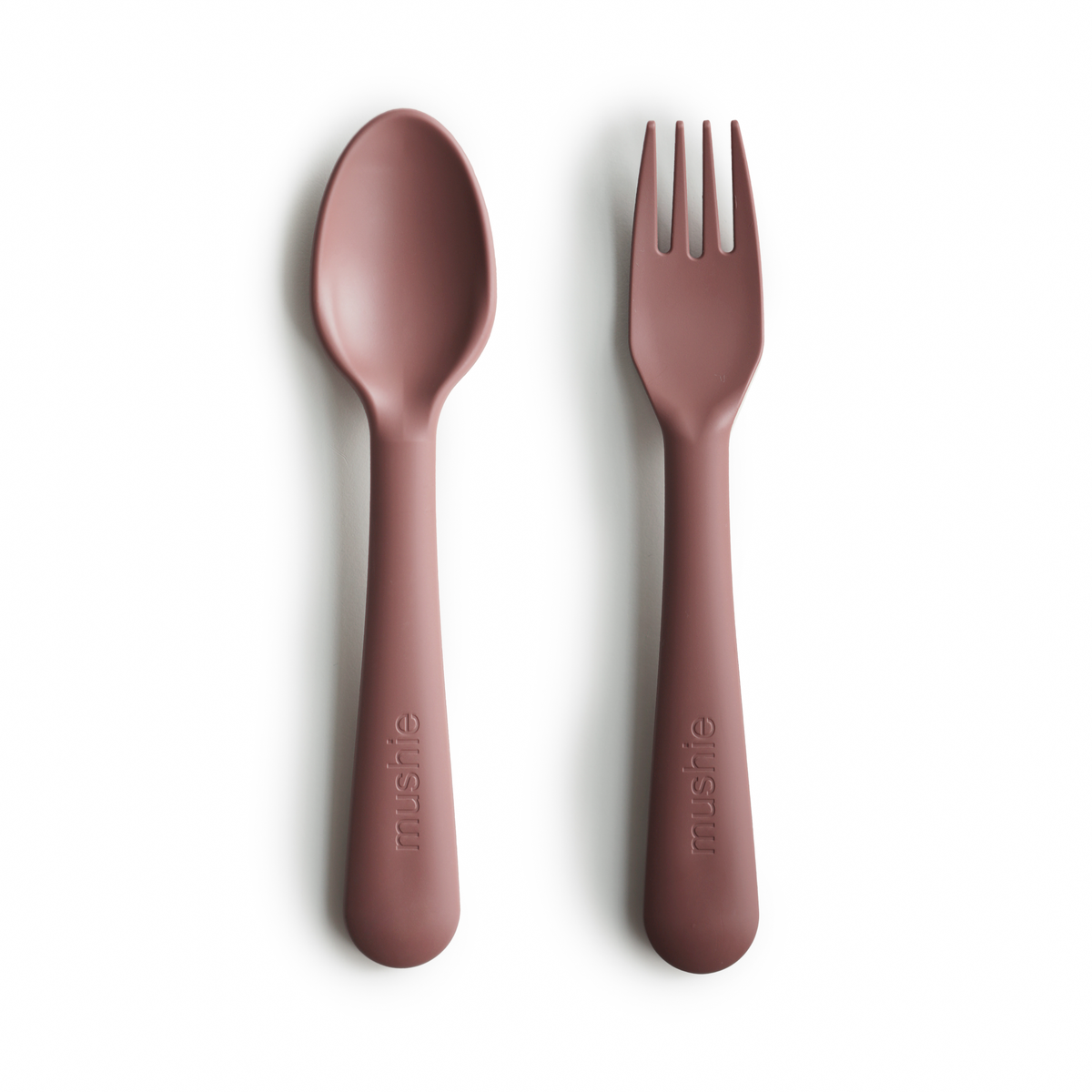 Mushie | Fork and Spoon Set