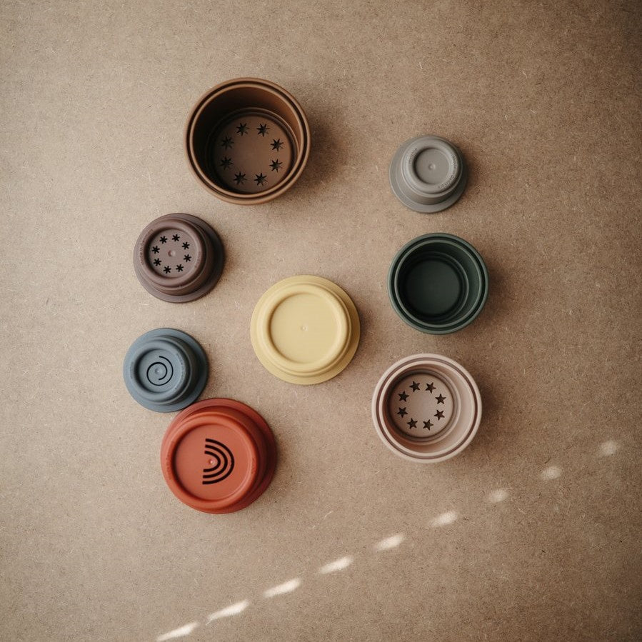Mushie | Stacking Cups Toy