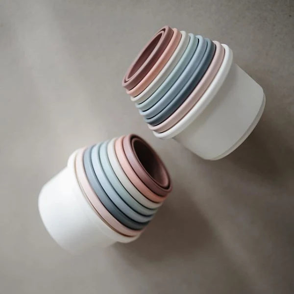 Mushie | Stacking Cups Toy