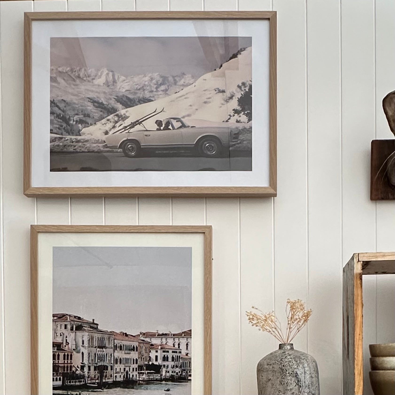 Art Print | Off To Ski