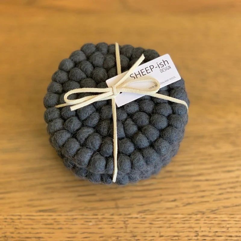 Coasters | Felt Coasters 100% NZ Wool - set of 4
