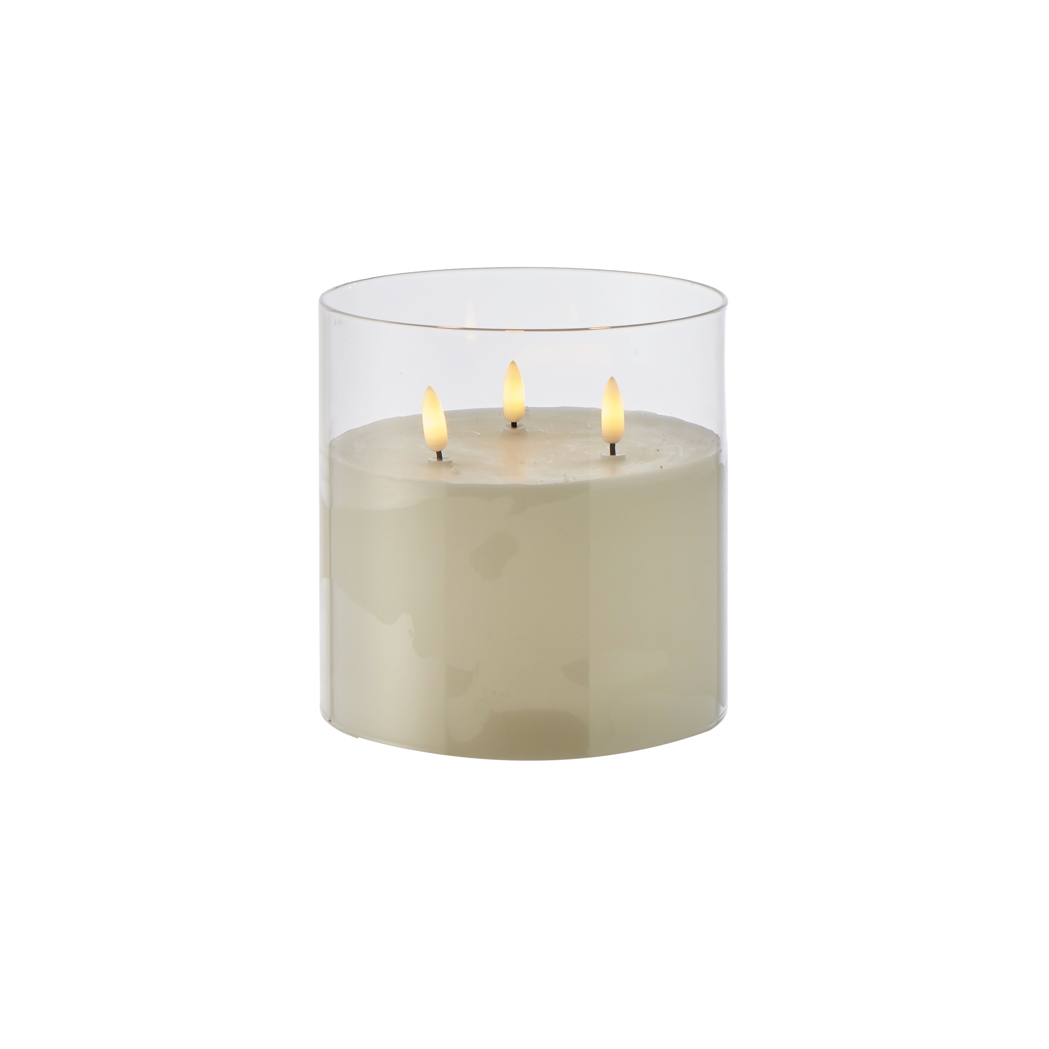 Candle | LED Wax in Glass - 3 Sizes
