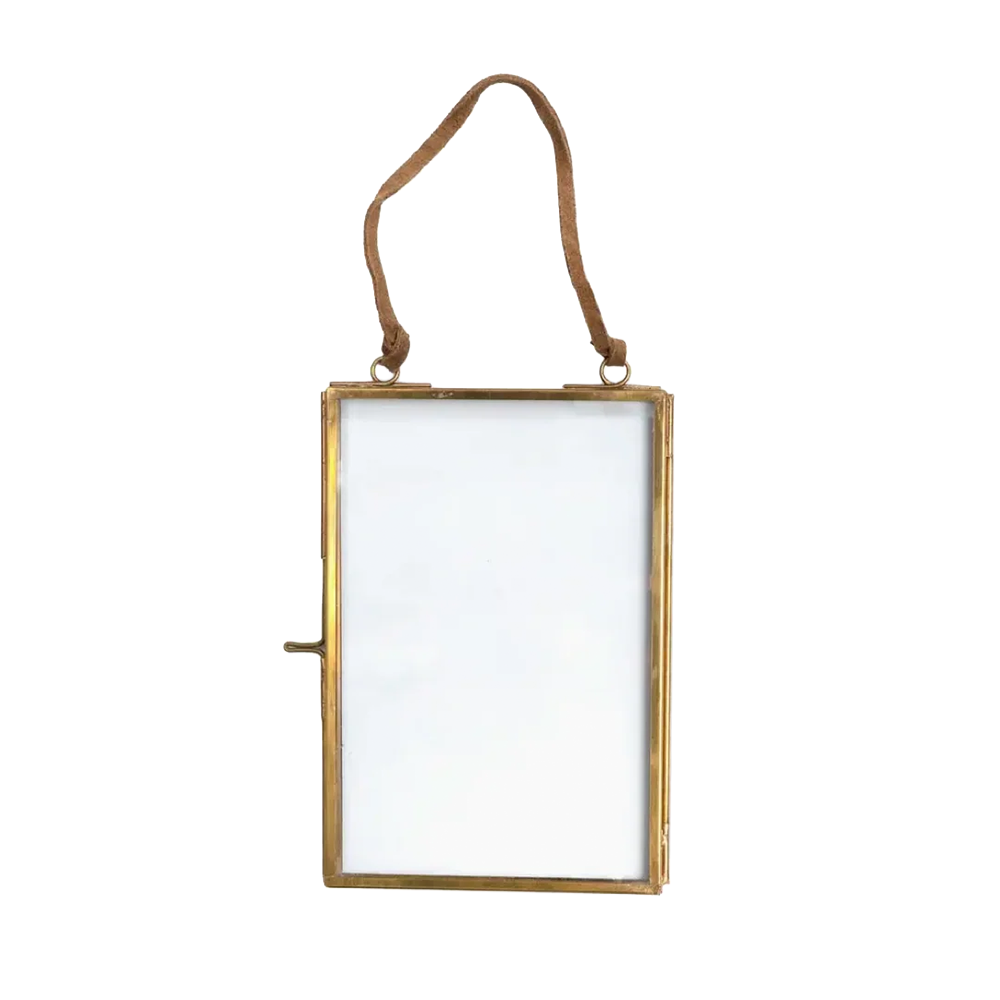 Frame | Brass & Glass 4" x 6"