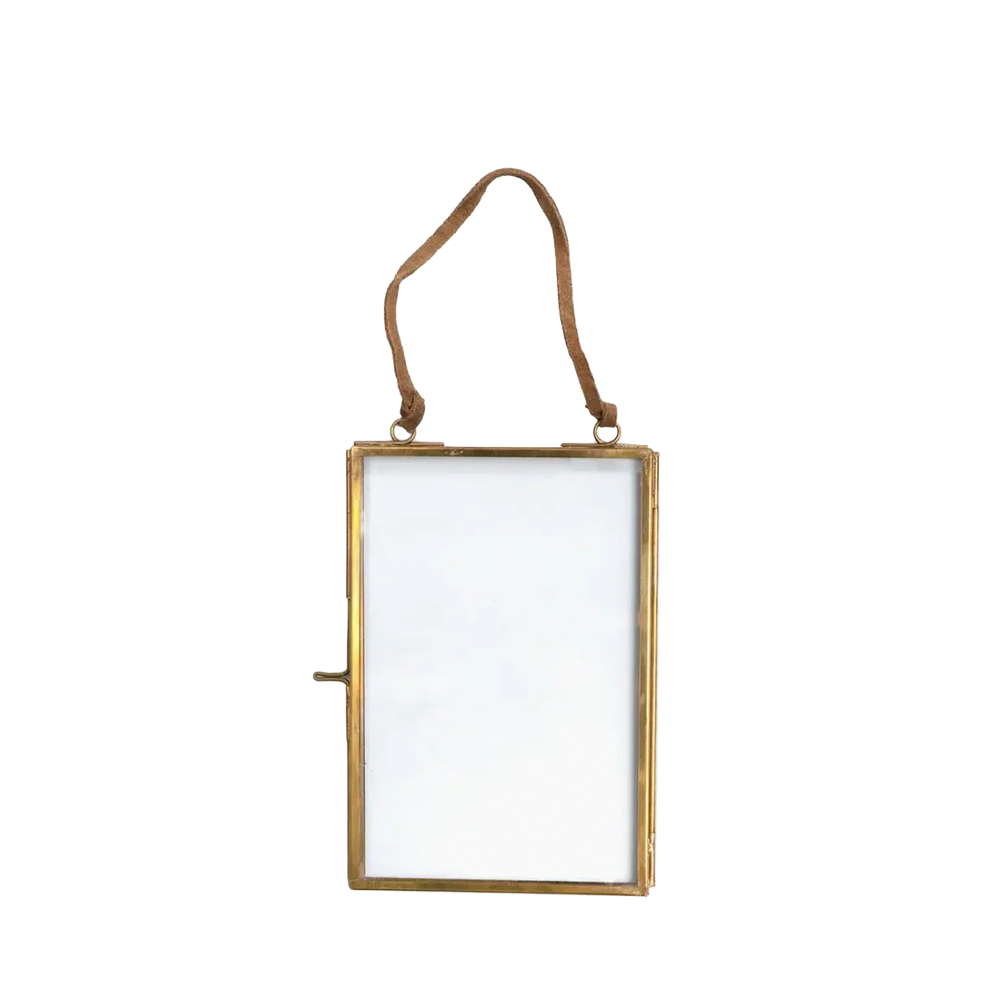 Frame | Brass & Glass 3" x 5"