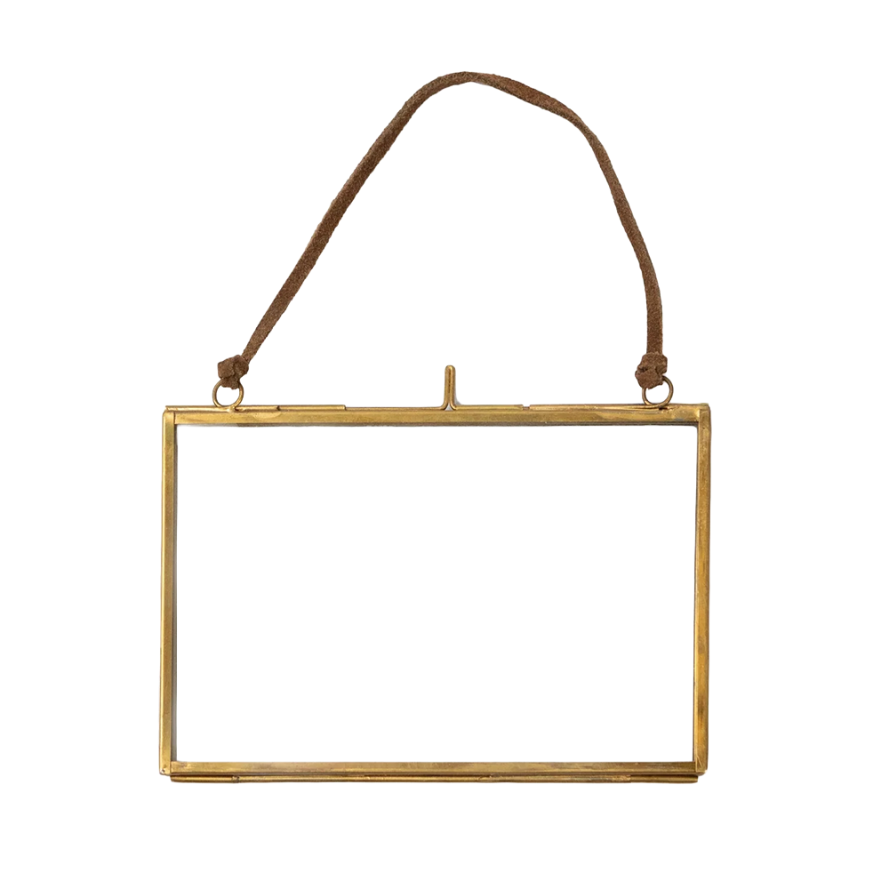 Frame | Brass & Glass 6" x 4"
