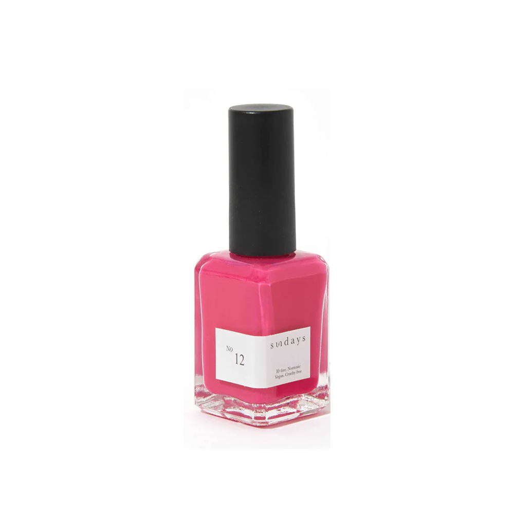 Sunday's Nail Polish | Fuchsia Pink No12